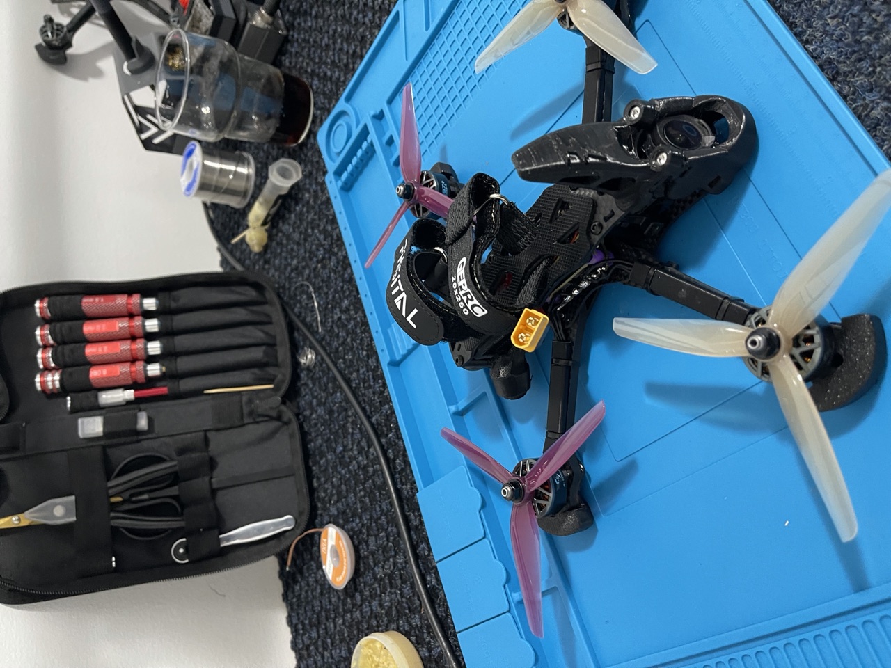 רחפן FPV 5 אינץ׳ שבנה בוגר קורס TAKE-FPV, תמונה 4